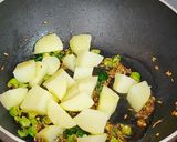 A picture of step 3 of Khili Khili Sabudana Khichdi | Sago khichdi.