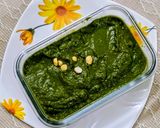 A picture of step 3 of Coriander leaves Chutney.