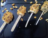 A picture of step 6 of Peanut Banana Pops.