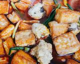 Hình bước làm 9 của món Bún Riêu Cua Đồng