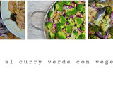 Foto del paso 1 de la receta: Pollo con curry verde y vegetales
