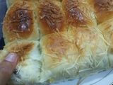 Roti sobek lembut berserat metode water roux