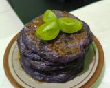 Foto langkah ke 4 dari resep 459. Pancake Ubi Ungu.