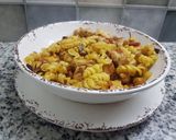 Foto del paso 4 de la receta: Tirabuzones con pollo y algo más