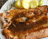 Foto del paso 3 de la receta: Trucha asalmonada con salsa de lima