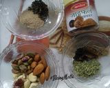A picture of step 1 of Thandai.