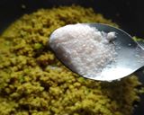 A picture of step 2 of Aloo chaap.