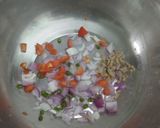 A picture of step 2 of Methi aalo ka battery.