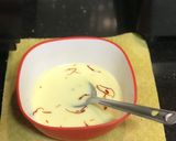 A picture of step 4 of Kolkata Special: Bhapa Aam-Sandesh/Mango Ice Cream Sandesh.