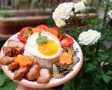 Hình bước làm 2 của món Cơm thịt chiên giòn
