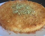 A picture of step 7 of Cream Kunafa.
