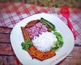 Foto langkah ke 6 dari resep Nasi Campur Merah Putih.