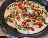 A picture of step 5 of High protein Paneer Sprouts tikki and Dahi tikki Chaat (healthy starter or snack).