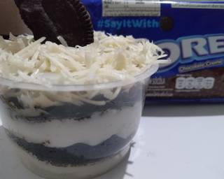 Cake OREO langkah memasak 6 foto