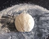 A picture of step 1 of Bacon and onion pudding.