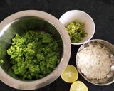 A picture of step 1 of Green Peas Kachori.