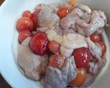 รูปขั้นตอนการทำที่ 1 ของ อบพวงไข่ เครื่องในไก่ใบยี่หร่า