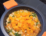 Foto del paso 3 de la receta: Gratinado de calabaza, alubias blancas y acelgas