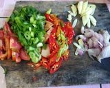 Foto langkah ke 2 dari resep Oseng pedas jantung ayam.