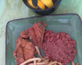 Foto del paso 7 de la receta: Pollo rostizado con frijoles y papas