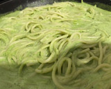 Foto del paso 4 de la receta: Pasta con crema de cilantro