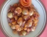 Foto langkah ke 4 dari resep Sambel goreng kentang telur puyuh dan krupok derodok.