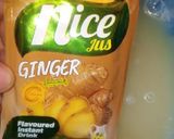 A picture of step 4 of Ginger lemon juice🍸.