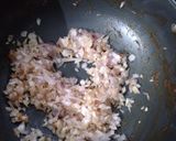 A picture of step 3 of Veg Macaroni in Red Sauce.