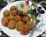 A picture of step 2 of Stuffed potato masala appe.