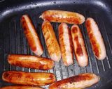 A picture of step 2 of Grilled pork sausages #15minutescookingchallenge.