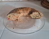 Foto del paso 11 de la receta: Budín semi integral de acelga y morrón rojo