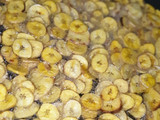 Crispy plantain chips