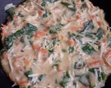 Foto langkah ke 5 dari resep Dadar Kentang Sayur.