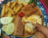 Hình bước làm 8 của món Làm bánh mì chảo đơn giản 🍞🍞🍞