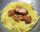 वाटरमेलन जग्गेरी हलवा (Watermelon jaggery halwa recipe in hindi) रेसिपी चरण 3 फोटो