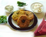 A picture of step 6 of 10 minutes snack--Aromatic flavorful tasty cauliflower methu vadai.