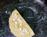 A picture of step 5 of Methi Parathas.