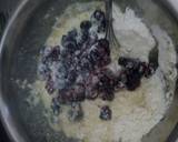 Eggless Blueberry Muffins (Tanpa Mixer) langkah memasak 6 foto