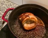 A picture of step 4 of Japanese braised pork belly.