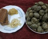 টক মিষ্টি জলপাইয়ের আচার। রেসিপির ধাপ 1 ছবি