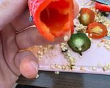 Zöldfűszeres - baconös krémsajttal töltött rántott jalapeno recept fázis 4 fotója
