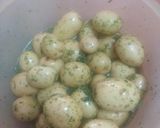 Foto del paso 2 de la receta: Sama con verduras y papas embarradas al horno