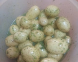 Foto del paso 2 de la receta: Sama con verduras y papas embarradas al horno