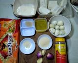 Foto langkah ke 1 dari resep Tahu Rambutan Isi Telur Puyuh.