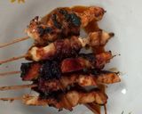 Foto langkah ke 7 dari resep Sate Kulit + Daging Ayam.