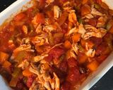 A picture of step 4 of Left over chicken pie.