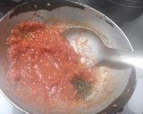 A picture of step 6 of Kadhai paneer.