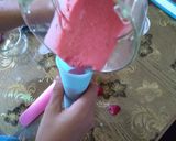 100% gyümölcsös, tejszínes, málnás jégkrém recept fázis 2 fotója