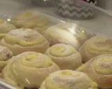 صورة لخطوة 9 من وصفة بريوش معمر محشي ومزين بكريم باتسيير قطن 😋😋