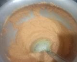 A picture of step 2 of Besan mithai.
